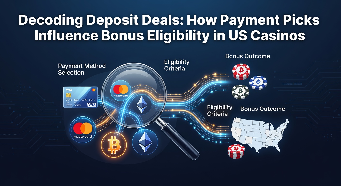 Casino player reviewing payment options and bonus terms on a laptop screen, highlighting deposit methods like cards and e-wallets