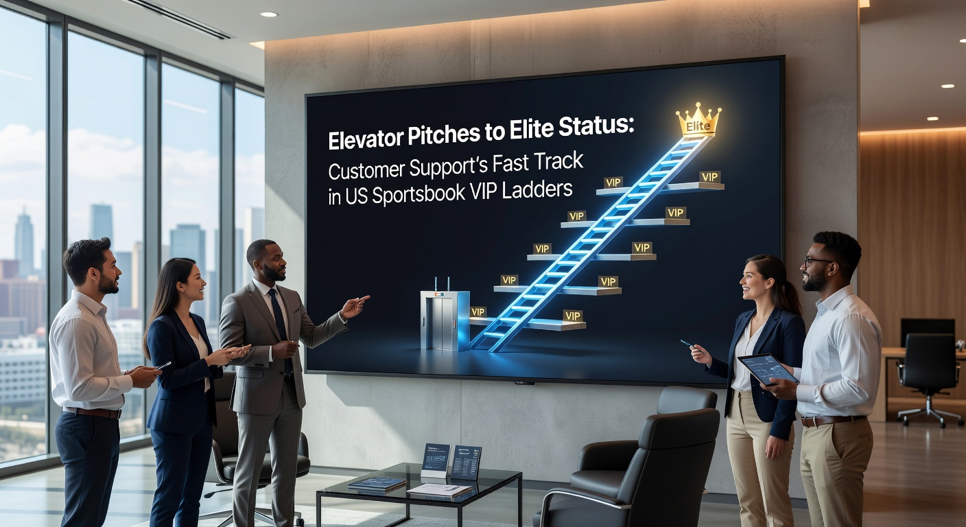 Close-up of a mobile chat screen where a support agent delivers a VIP boost pitch, surrounded by tier icons and rising wager graphs