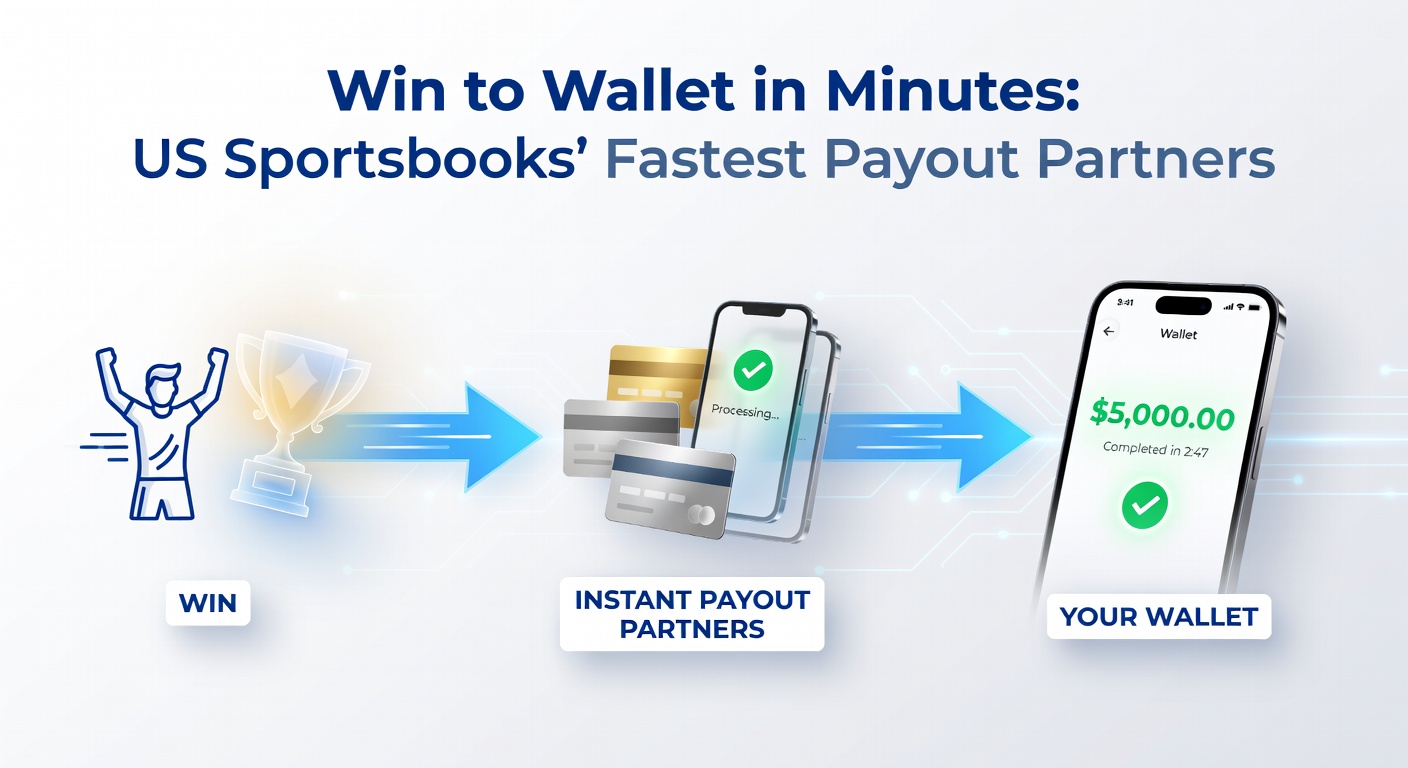 Comparison chart of payout times across major US sportsbooks, with bars showing minutes from request to wallet